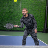 Paddletek Trae Young Edition Tempest Wave Pro-C 12.7 mm Pickleball Paddle Raw Carbon