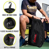 Franklin Sports Deluxe Competition Pro Backpack Pickleball Ben Johns Black