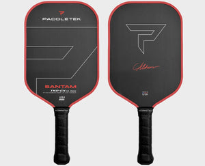 Paddletek Bantam TKO-CX 14.3 mm Pickleball Paddle Carbon Christian Alshon Red