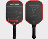 Paddletek Bantam TKO-CX 14.3 mm Pickleball Paddle Carbon Christian Alshon Red