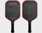 Paddletek Bantam TKO-CX 12.7 mm Pickleball Paddle Carbon Christian Alshon Red