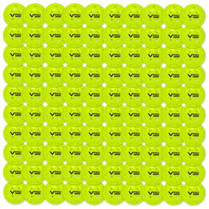 100 Vulcan VPRO Flight Outdoor Official PPA MLP Pickleball Balls Neon Yellow Box of 100