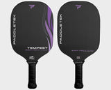 Paddletek Tempest Wave Pro-C 14.3 mm Pickleball Paddle Raw Carbon Anna Waters Purple