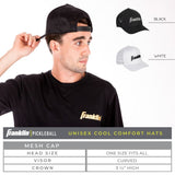 Franklin Sports Pickleball Hat Cool Comfort Mesh Hat Black