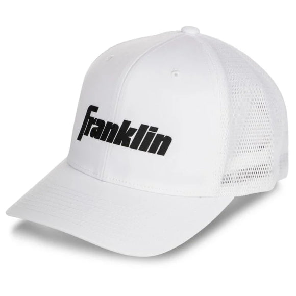 Franklin Sports Pickleball Hat Cool Comfort Mesh Hat White