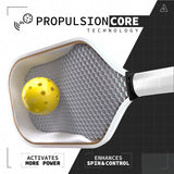 Joola Ben Johns Perseus MOD TA-15 16 mm Pickleball Paddle Tyson McGuffin Propulsion Core Black