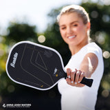 Franklin Sports Anna Leigh Waters ALW Aurelius 12.7 mm  Pickleball Paddle C45 ° Black White
