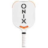 Onix Malice Open Throat DB 16mm Pickleball Carbon Fiber Paddle Double Back Matt Wright White