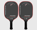 Paddletek Rick Witsken Edition Tempest Wave Pro-C 14.3 mm Pickleball Paddle Raw Carbon Red