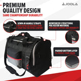 JOOLA Vision Tourex 24in Sports Duffle Bag with Padded Shoulder Straps-Carry-on Luggage Size-Gym, Business Travelers, Students & Athletes, Black, Large