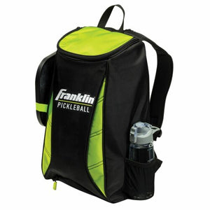 Franklin Sport Premium Pickleball Backpack Black Optic Green