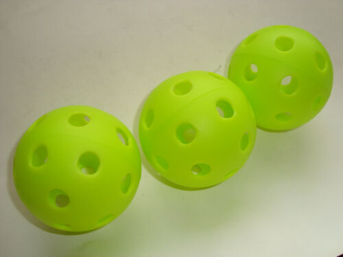12 Jugs Pickleball Balls Indoor Outdoor Pack of 12 Neon Green