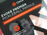 Onix Evoke Premier Pickleball Paddle Lucy Kovalova Matt Wright Designed Blue