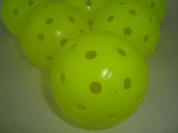 New 6 Franklin X-40 Pickleball Outdoor Ball set of 6 Optic Yellow