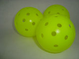New 3 Franklin X-40 Pickleball Outdoor Ball set of 3 Optic Yellow