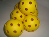 6 Onix Fuse Pickleball Balls Indoor True Flight USAPA Approved Yellow Set of 6