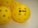 6 Onix Pure2 Pickleball Balls Outdoor Pure Set of 6