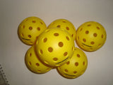 6 Onix Fuse Outdoor Pickleball Balls Tournament Meet USAPA Pack of 6 Yellow