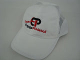 Team Engage Sport Lightweight Adjustable Hat Color White with Red Lettering