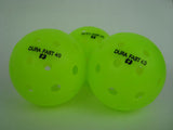 NEW 3 Dura Outdoor Pickleball Balls DuraFast 40 Neon Green Set of 3