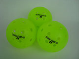 NEW 3 Dura Outdoor Pickleball Balls DuraFast 40 Neon Green Set of 3