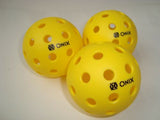3 Onix Pure 2 Pickleball Balls Outdoor Pure2 Tournament Play Meets USAPA Set (3)