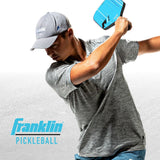Ben Johns Signature Pickleball Paddle Franklin Sports Max Grit Tech 16mm Blue