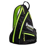 Franklin Sports Pickleball Sling Bag Backpack Black Optic Ben Johns