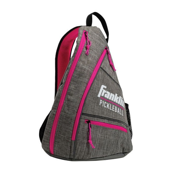 Franklin Sports Pickleball Sling Bag Backpack  Ben Johns Pink