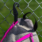 Franklin Sports Pickleball Sling Bag Backpack  Ben Johns Pink