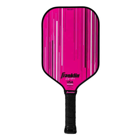 Ben Johns Signature Pickleball Paddle Franklin Sports Max Grit Tech 13mm Wide Pink