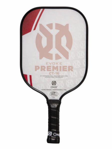 New Onix Evoke Premier CT 16mm Pickleball Paddle Lucy Kovalova
