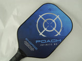 Engage Poach Infinity MX Pickleball Paddle Brian Staub Jessie Irvine Blue