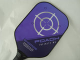 Engage Poach Infinity MX Pickleball Paddle Brian Staub Jessie Irvine Purple