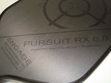 Engage Pursuit RX 6.0 Graphite Pickleball Paddle Brian Staub Jessie Irvine Black