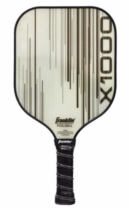 Franklin Sports X-1000 Pickleball Paddle Ben Johns Zane Navratil White Black